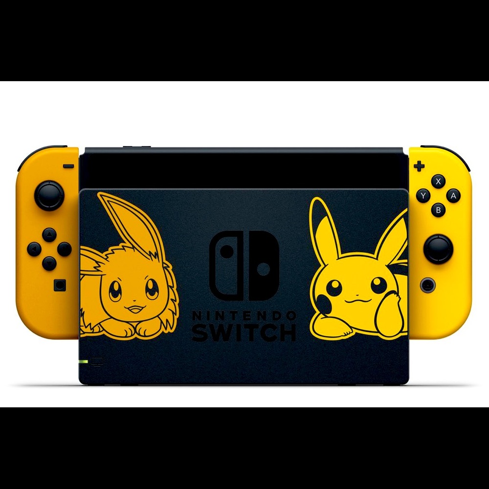 Nintendo switch with accessories.